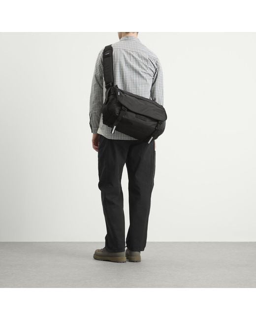 Gramicci Black Messenger Bag for men