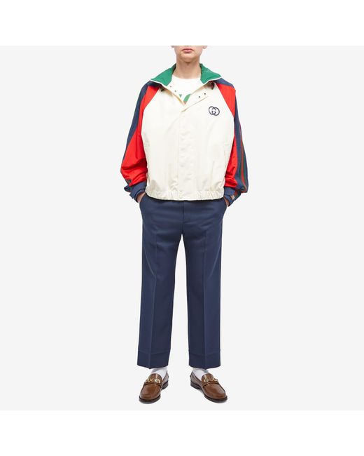 GUCCI GGロゴジャケット 150 Gucci Gg Logo Grg Jacket in Red for Men | Lyst UK
