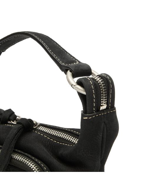 MARGE SHERWOOD Black City Hobo Micro Bag