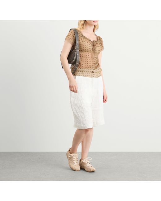 OSOI Brown Hobo Brocle Bag