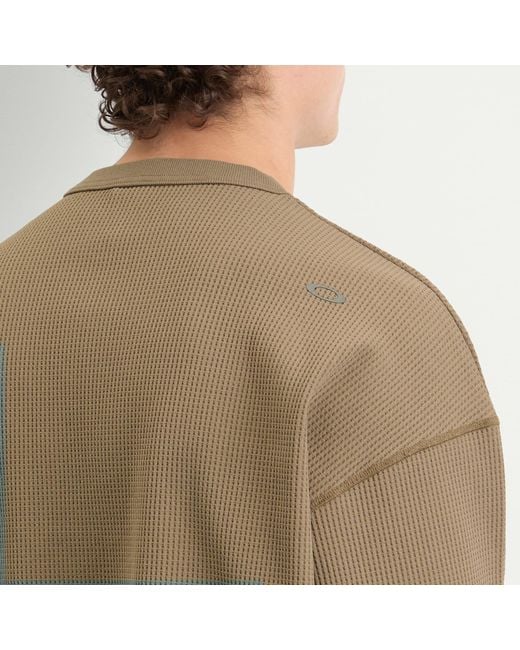 Oakley Brown Fgl Union Longsleeve Wide T-Shirt 5.7 for men