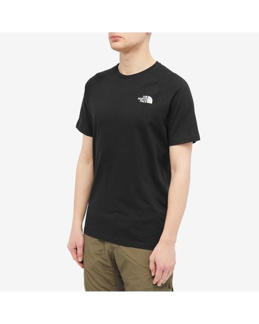 The North Face Black North Faces T-Shirt for men