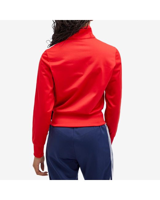 Mod Track Top adidas Firebird Track Top in Red | Lyst