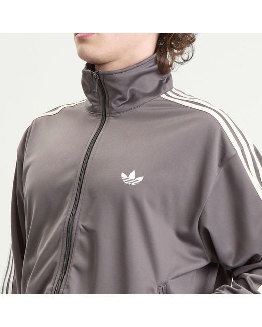 Adidas Gray Firebird Tracktop for men