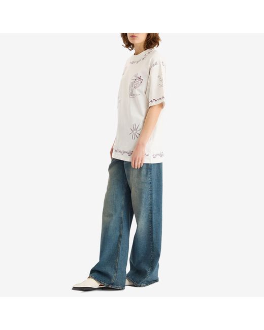 ALÉMAIS White Sammy T-Shirt