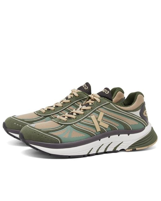 KENZO Brown Pace Sneaker for men