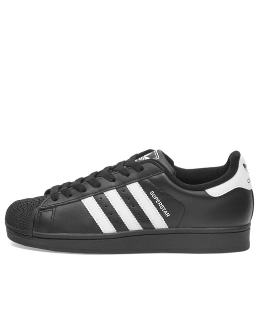 Adidas Black Superstar Ii Sneaker