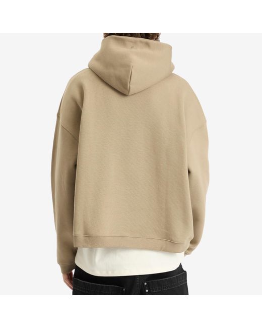 Represent Natural Initial Boxy Hoodie for men