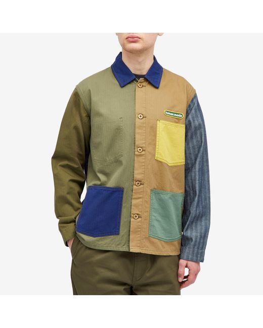 Human Made Green Crazy Coverall Jacket for men