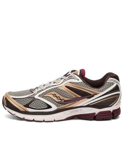 Saucony Brown Progrid Guide 7 Sneaker for men