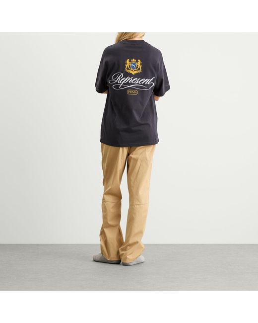 PUMA Black X Represent Graphic T-Shirt