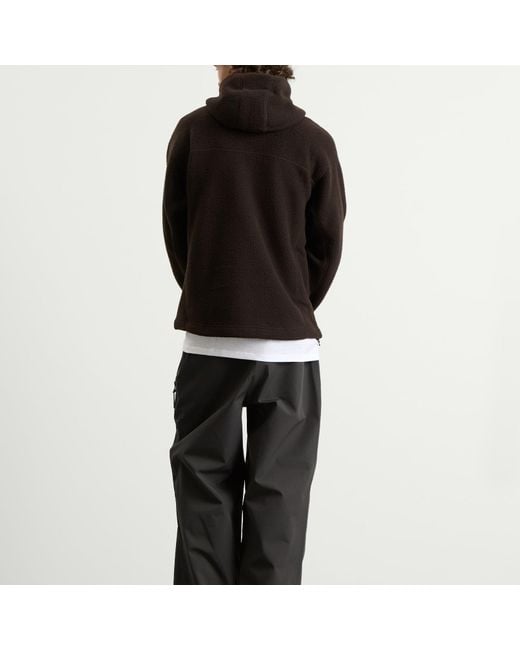 REPRESENT 247 Black Borg Fleece Jacket for men