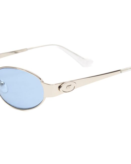Le Specs Blue Frostbite Sunglasses