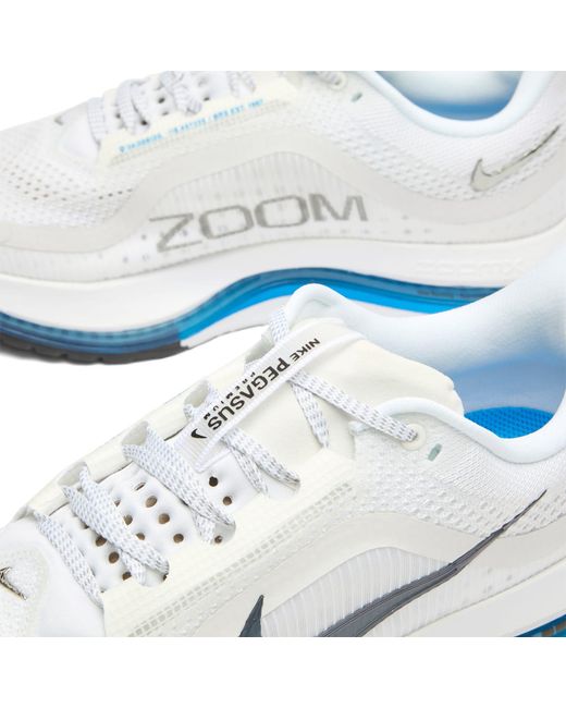 Nike White Nike Pegasus Premium Sneaker