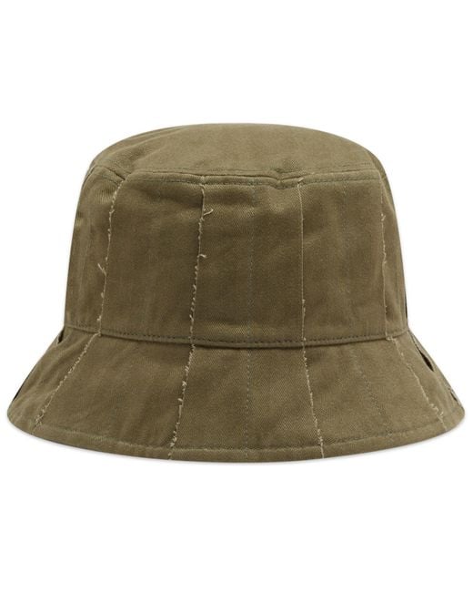 Vans Green Otw Courtyard Reversible Bucket Hat