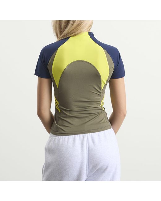 Adidas Blue Eqt Tight Sports Top
