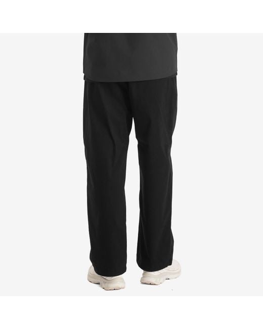 Manastash Black Flex Climber String Pants for men