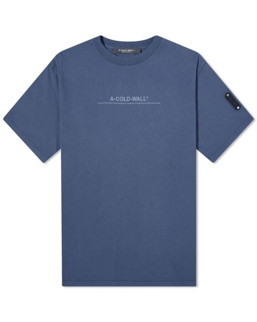 A_COLD_WALL* Blue Discourse T-Shirt for men