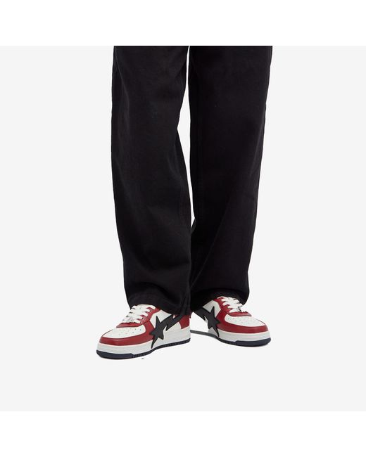 A Bathing Ape Red Bape Sta Os #2 M2 for men