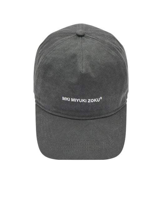 MKI Miyuki-Zoku Gray V2 Twill Ball Cap for men