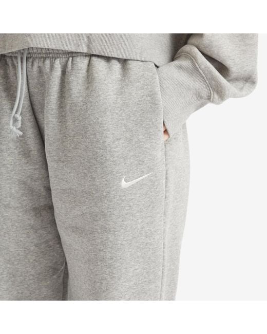Nike Gray Nsw Phoenix Fleece Pant