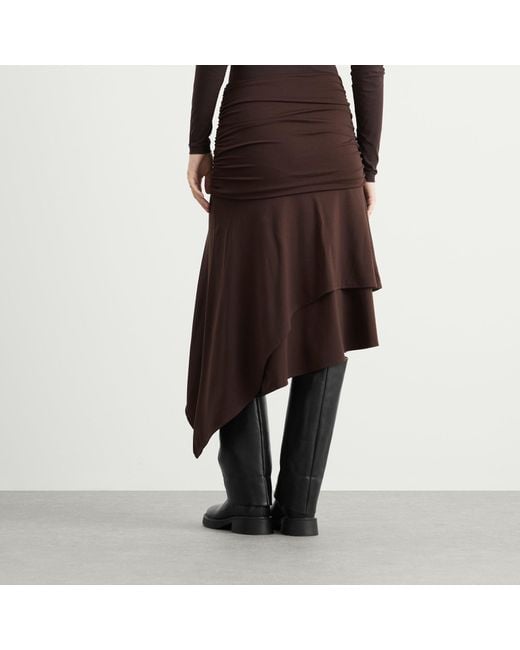 Feners Brown Gresca Skirt