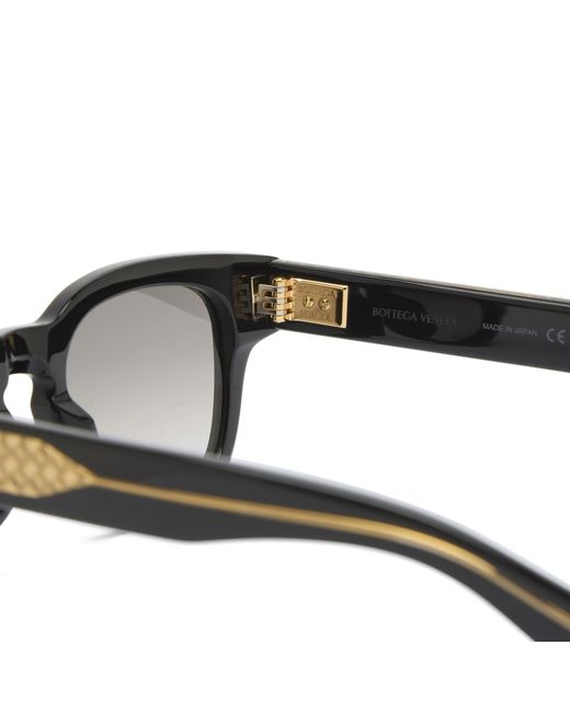 Bottega Veneta Gray Bottega Veneta Bv1441S Sunglasses
