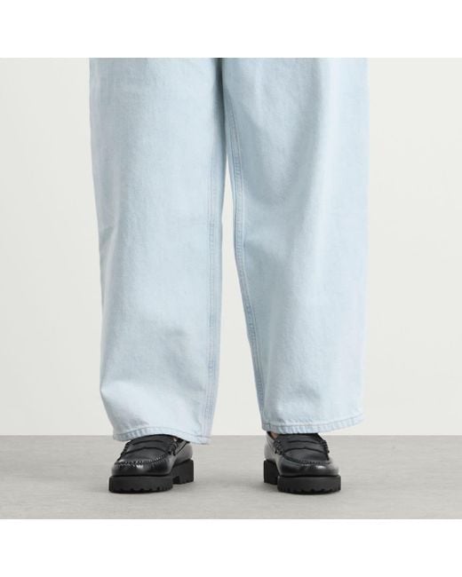 G.H.BASS Black 90S Penny Chunky Loafer