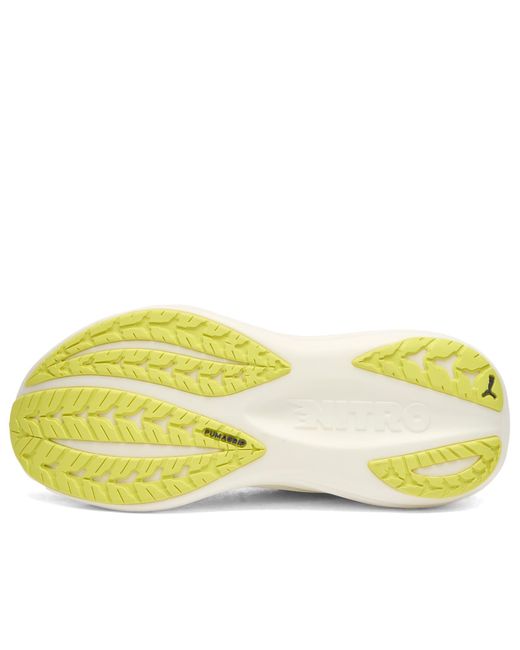 PUMA White Magmax Nitro 2 Sneaker for men