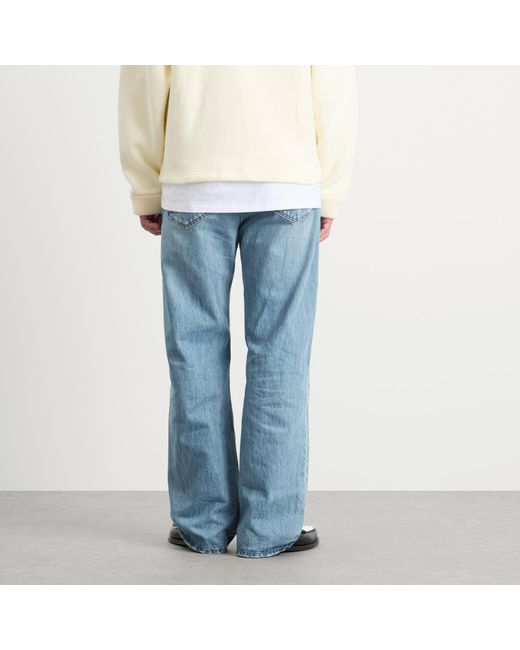 Jacquemus Blue Wash Denim Jeans for men