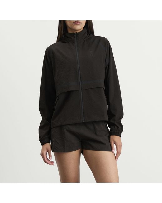 On Shoes Black Performance Volt Jacket
