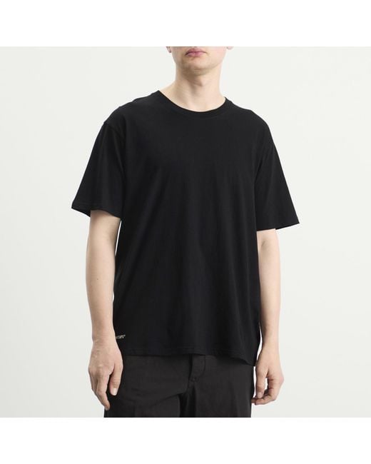 (w)taps Black Skivvies 3-Pack Tee for men