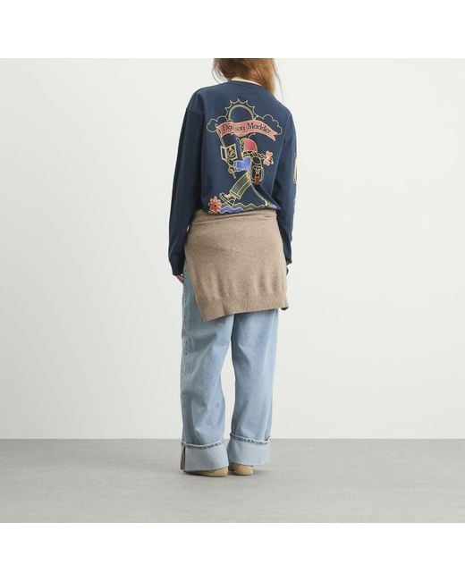 Damson Madder Blue The Rambler Top
