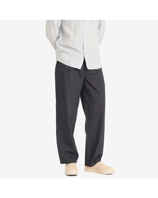 Folk Gray Wide Fit Trouser for men