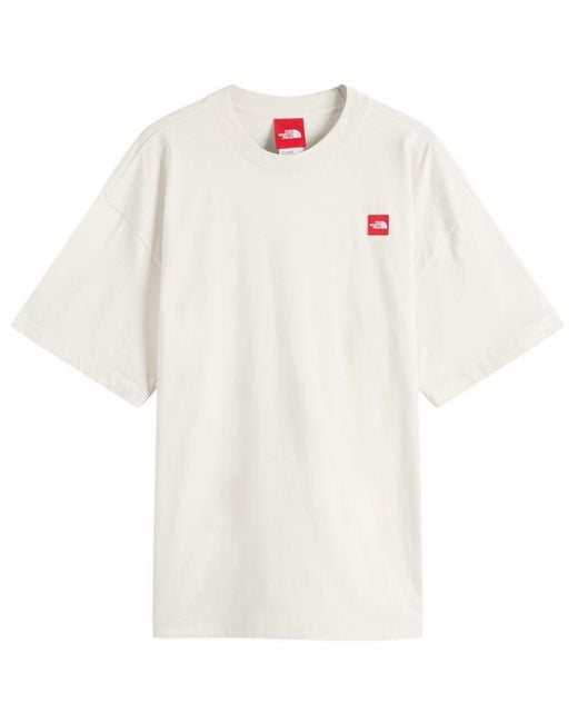 The North Face White Redbox T-Shirt for men