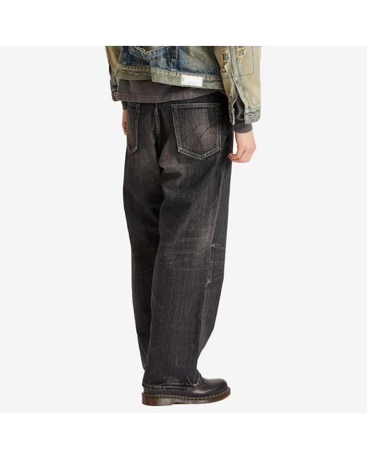 パンツ NEIGHBORHOOD WASHED DENIM DP WIDE PANTS WASHED DENIM DP / WIDE PANTS BLACK – P.A.M. (Perks And Mini)