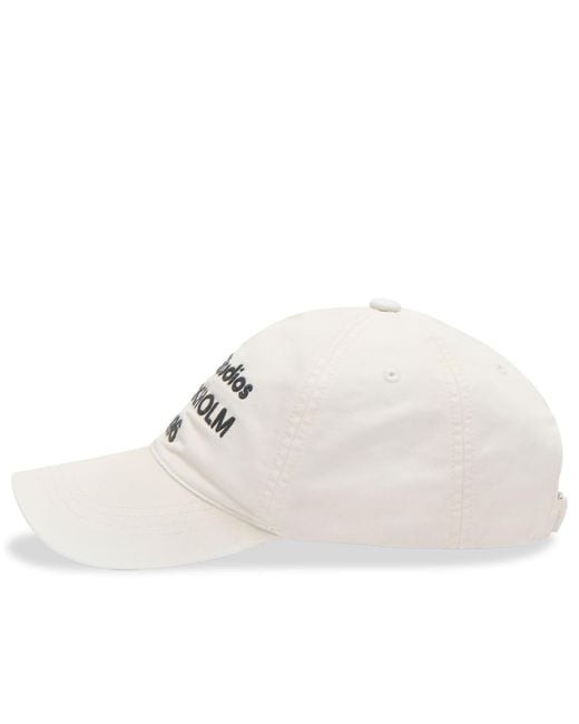 Acne White Carliy 1996 Cap for men