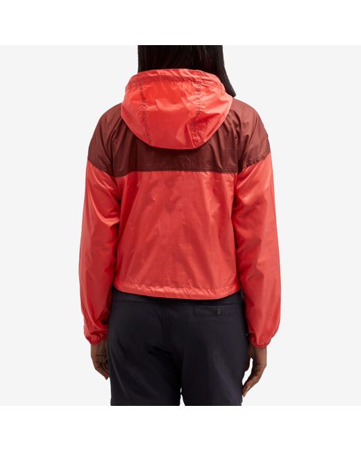 Columbia Red Flash Challenger Cropped Windbreaker