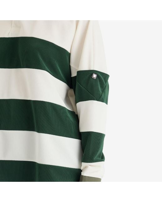 Toga Toga Code Pique Jersey Polo Shirt in Green | Lyst UK