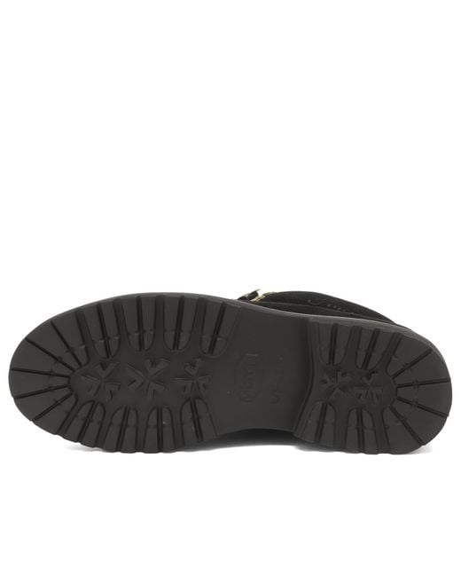 Fracap Black M120 Commando Sole Scarponcino Boot for men