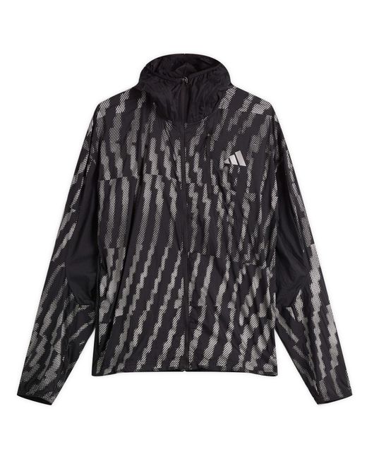 Adidas Originals Black Adi365 Running Reflective Jacket for men