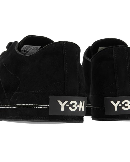 Y-3 Black X Nbhd Nizza Lo Sneaker for men
