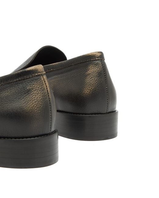 Acne Black Boafer Loafer for men