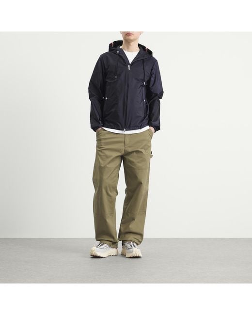Moncler Blue Grimpeurs Nylon Jacket for men