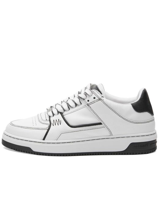 Represent White Apex Nappa Leather Sneakers for men