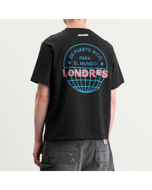 Adidas Black X Bad Bunny Paris Tour Merch T-Shirt for men