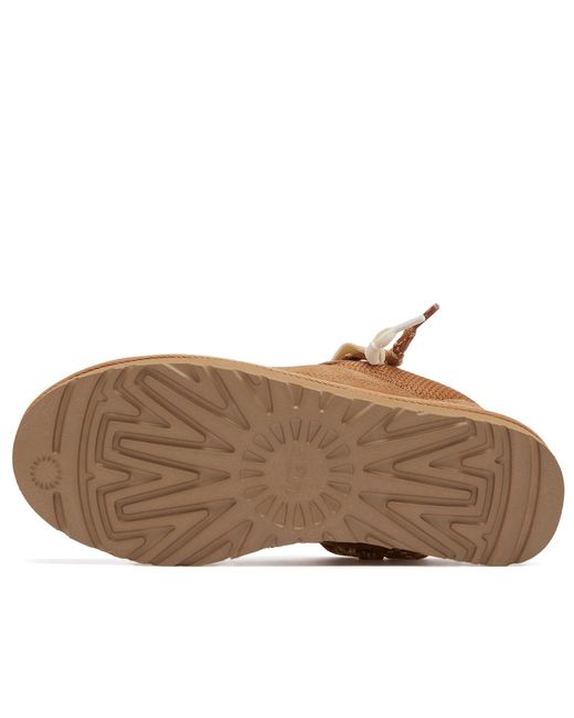 Ugg Brown Lo Lowmel Sneaker