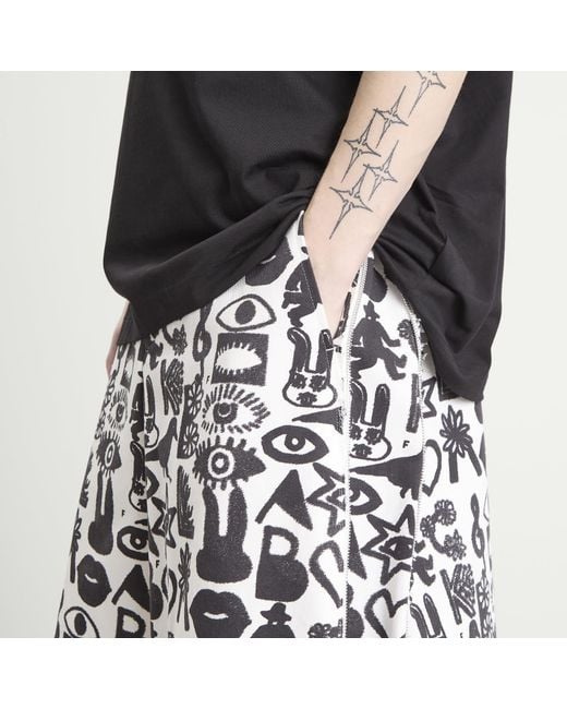Comme des Garçons Black Cotton Pagowski Shorts for men