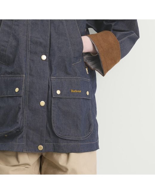 Barbour Blue Asker Casual Jacket