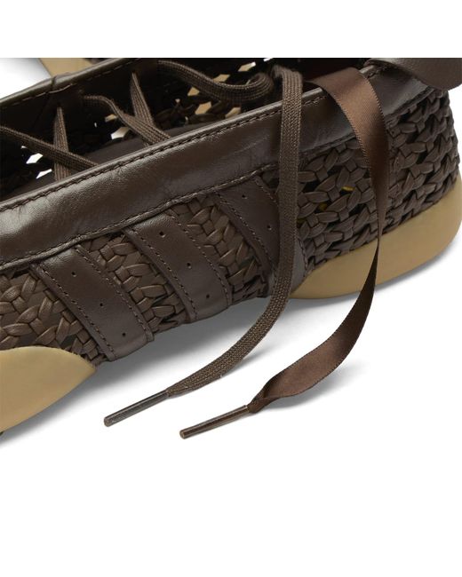 Adidas Brown Taekwondo Mei Ballet Sneaker